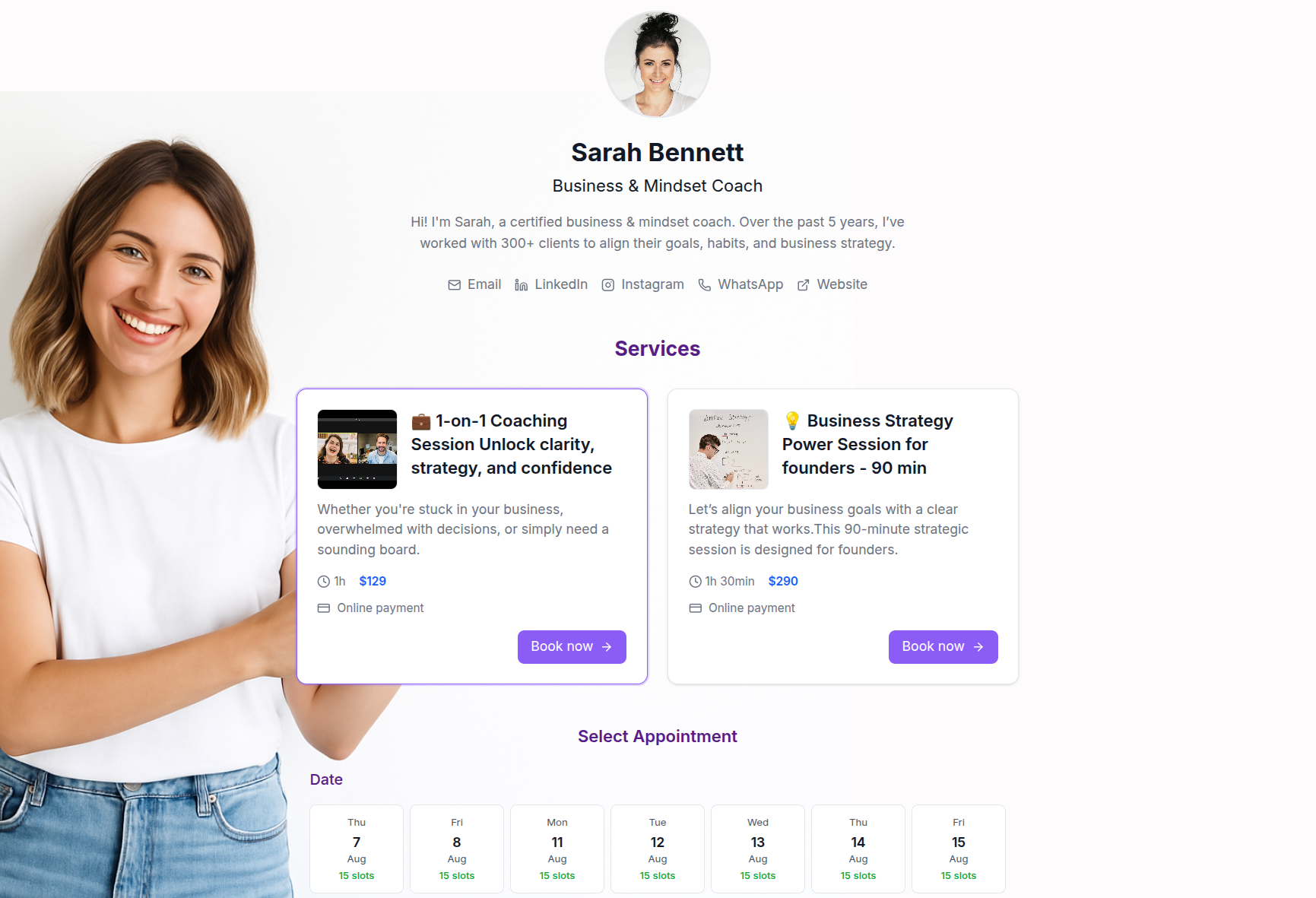 Application preview